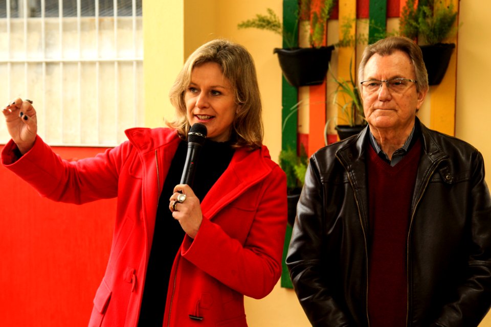 08.08.2018 - Prefeita Paula Mascarenhas e o vice Idemar Barz na inauguração da Escola Municipal Adayl Bento Costa - Foto: Gustavo Vara