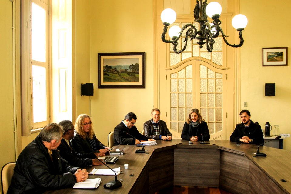 27.07.2018 - Prefeita Paula Mascarenhas e o vice Idemar Barz durante reunião com o Reunião com Conselho Municipal de Saúde - Foto: Gustavo Vara