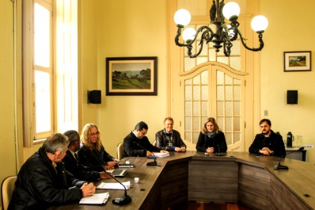 27.07.2018 - Prefeita Paula Mascarenhas e o vice Idemar Barz durante reunião com o Reunião com Conselho Municipal de Saúde - Foto: Gustavo Vara
