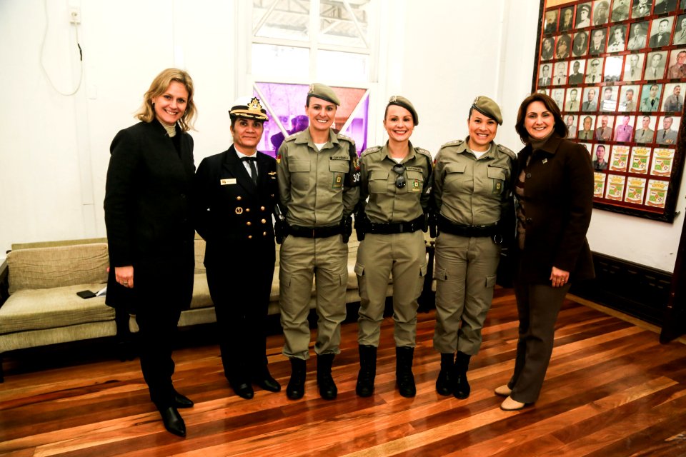 21.08.2018 - Prefeita Paula Mascarenhas na cerimônia solenidade de passagem de Comando do CRPO Sul ao Tenente Coronel Márcio Roberto Galdino  - Foto: Gustavo Vara