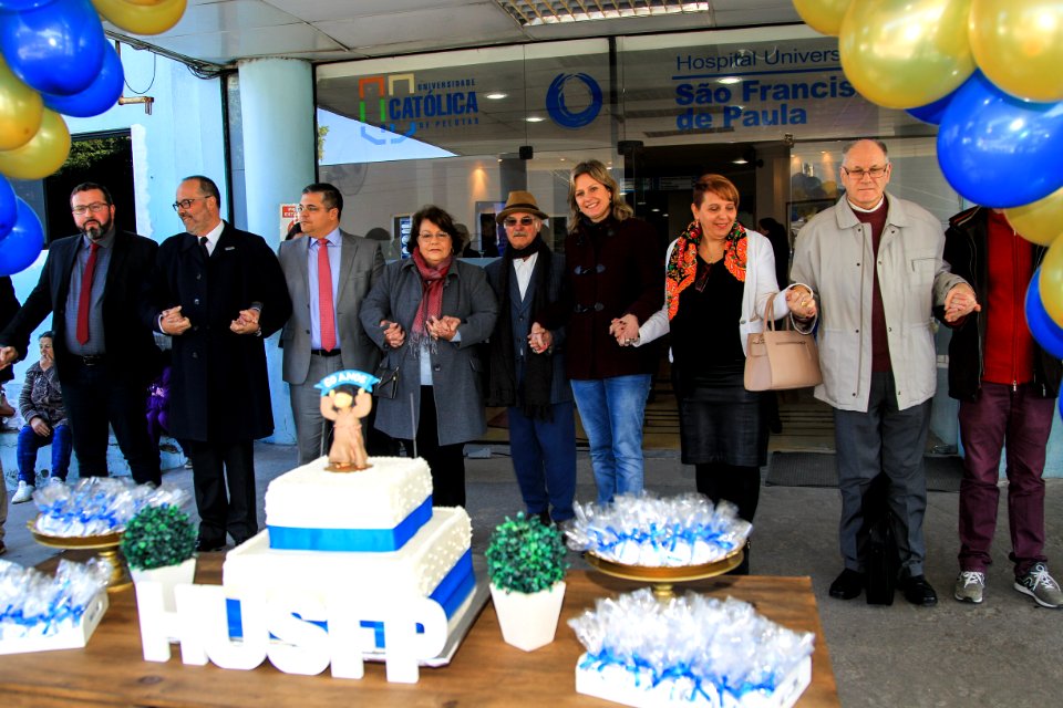 27.06.2018 - Prefeita Paula Mascarenhas no evento de comemoração de 60 anos do Hospital Universitário São Francisco de Paula - Foto: Gustavo Vara