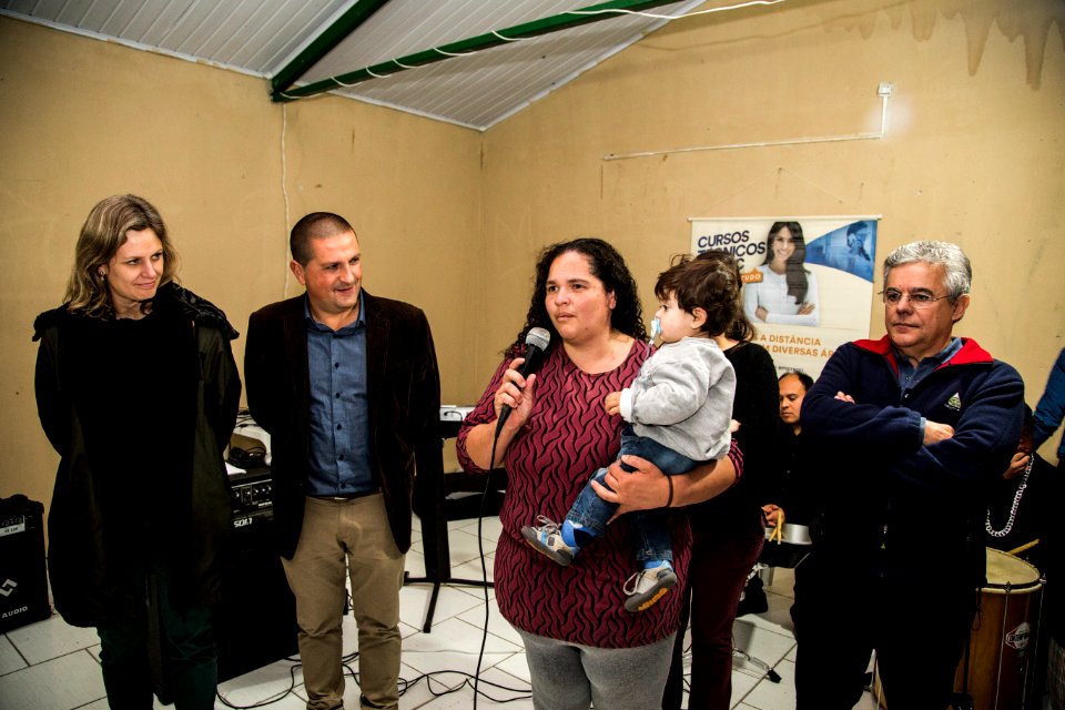 30.06.2018 - Prefeita Paula Mascarenhas no encerramento evento residencial Haragano  - Foto: Gustavo Vara