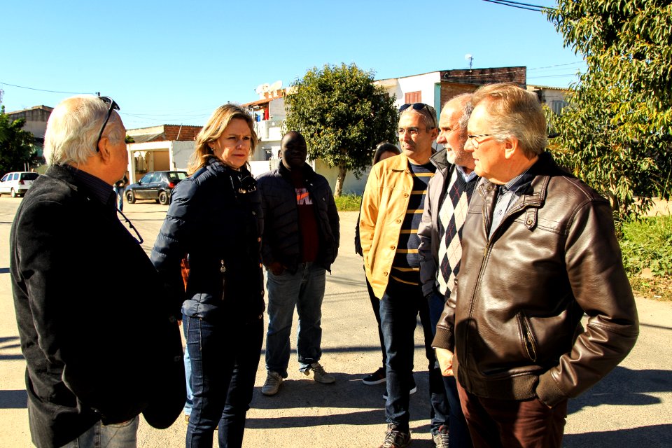 23.05.2018 - Prefeita Paula Mascarenhas e o vice Idemar Barz durante vistoria das obras nas ruas Afonso Pena, Paulo Guilayn e Santo Michelon no Fragata - Foto: Gustavo Vara