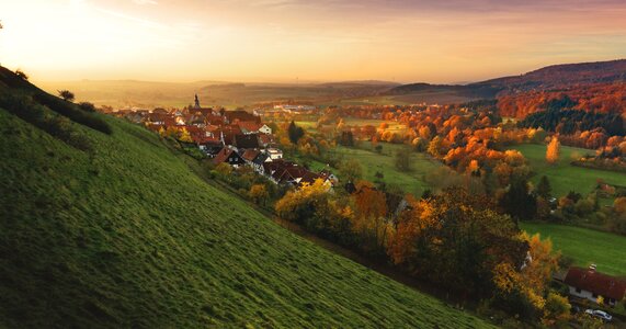 Scenic valley outdoor