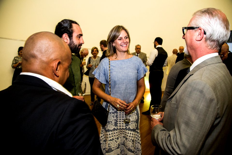 28.02.2018 - Porto Alegre/RS - Prefeita Paula Mascarenhas recebe comenda da Ordem das Palmas Acadêmicas na Fundação Iberê Camargo - Foto: Gustavo Vara