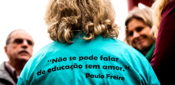 28.06.2018 - Prefeita Paula Mascarenhas e o vice Idemar Barz no ato de entrega da EMEI Paulo Freire - Foto: Gustavo Vara