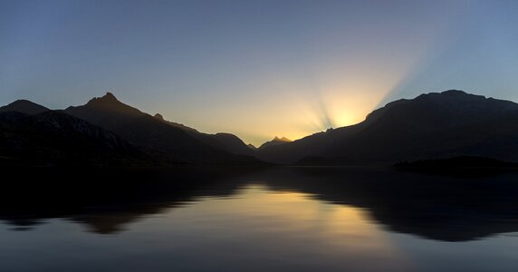 Water lake landscape