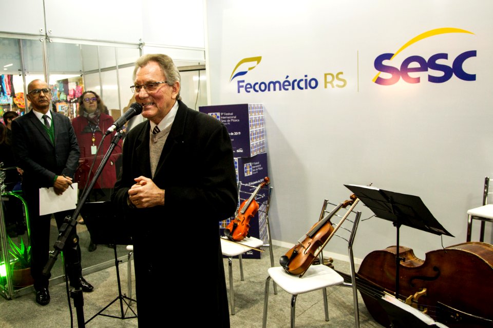 15.06.2018 - Prefeito em exercício Idemar Barz no lançamento do Festival de Música do SESC - Foto: Gustavo Vara