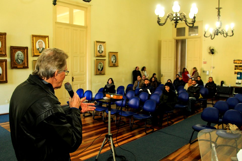 18.06.2018 - Prefeito em exercício Idemar Barz na acolhida aos novos servidores - Foto: Gustavo Vara
