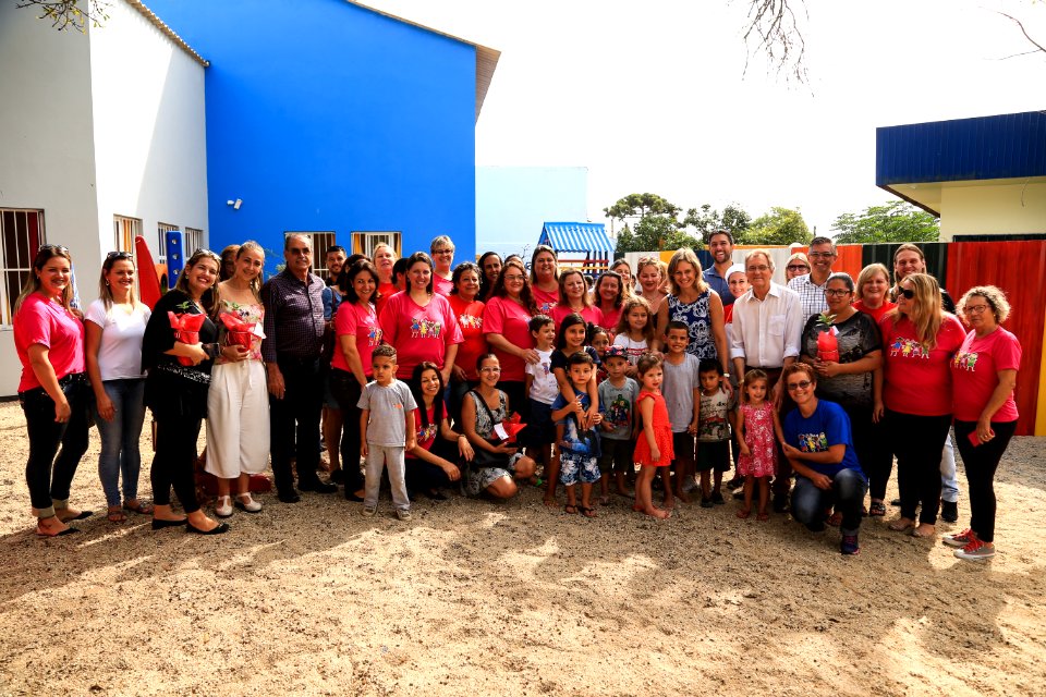 10.04.2018 -  Entrega da reforma e ampliação da Escola de Educação Infantil Oswald de Andrade - Foto: Gustavo Vara