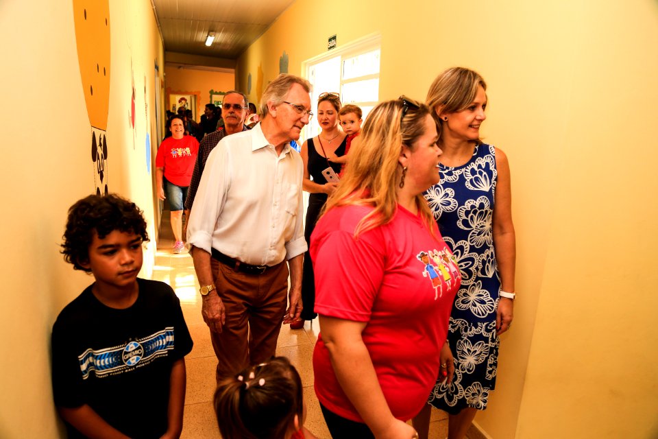 10.04.2018 -  Entrega da reforma e ampliação da Escola de Educação Infantil Oswald de Andrade - Foto: Gustavo Vara