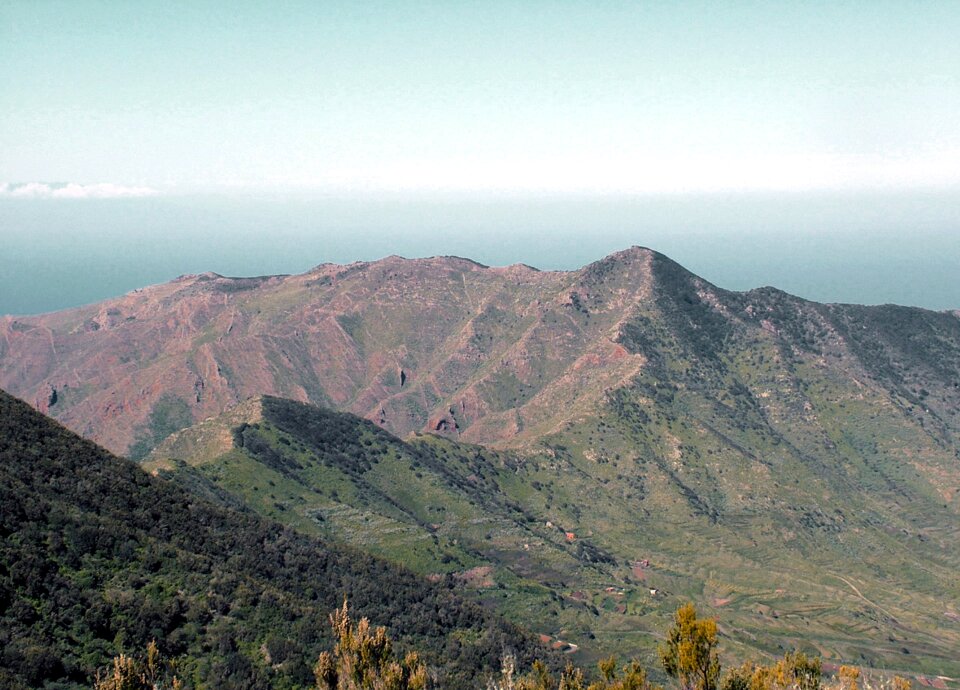 Hiking nature canary islands