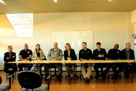 17.05.2018 - Prefeita Paula Mascarenhas em coletiva de imprensa para apresentação dos dados da segurança pública no primeiro quadrimestre de 2018 - Foto: Gustavo Vara