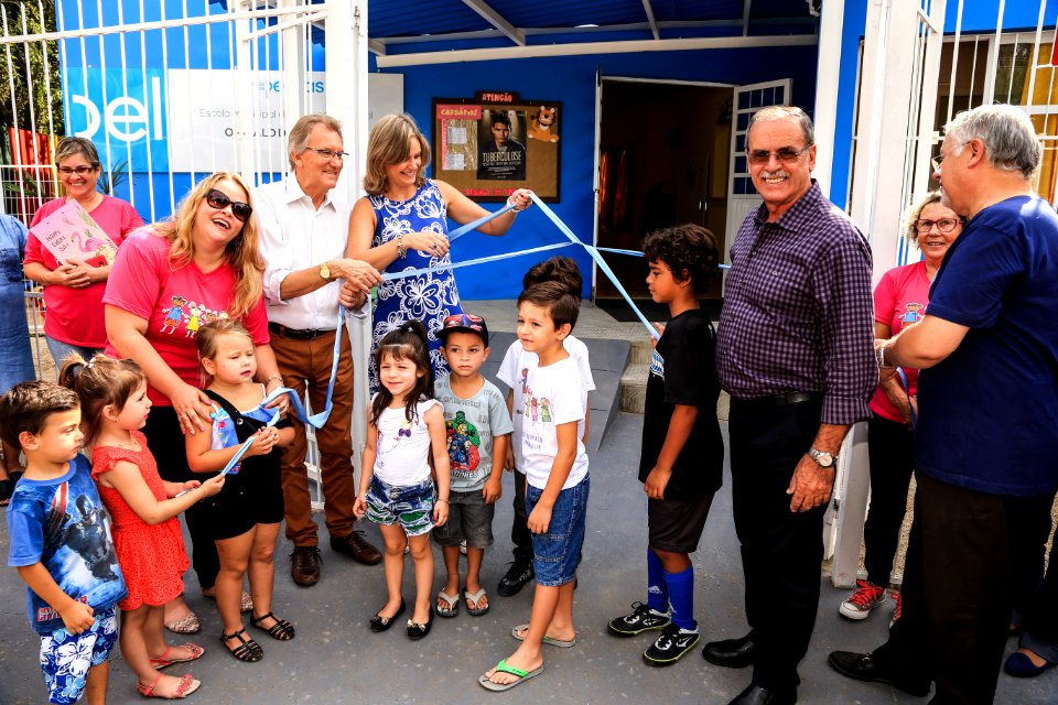10.04.2018 -  Entrega da reforma e ampliação da Escola de Educação Infantil Oswald de Andrade - Foto: Gustavo Vara