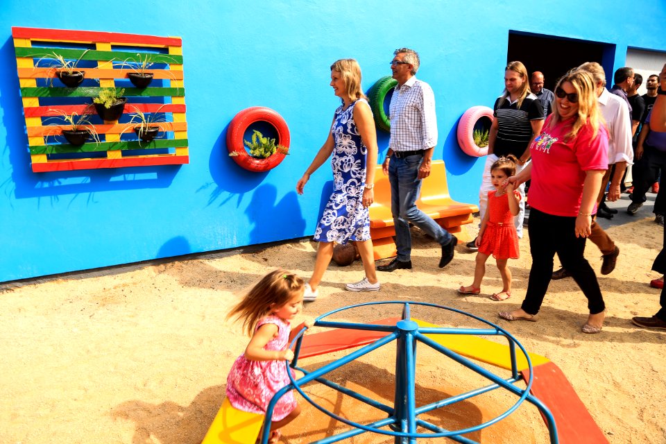 10.04.2018 -  Entrega da reforma e ampliação da Escola de Educação Infantil Oswald de Andrade - Foto: Gustavo Vara
