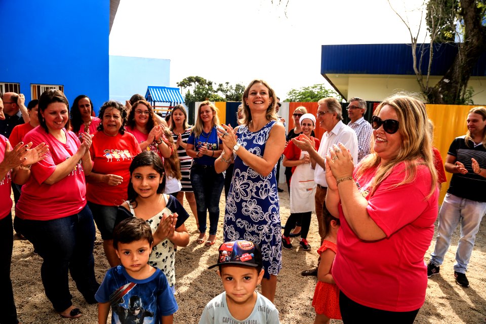 10.04.2018 -  Entrega da reforma e ampliação da Escola de Educação Infantil Oswald de Andrade - Foto: Gustavo Vara