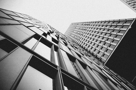 Building skyline sky