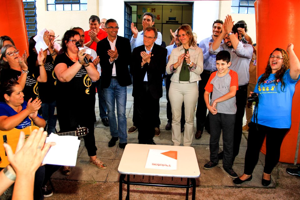 02.04.2018 - Prefeita Paula Mascarenhas e o vice Idemar Barz durante inauguração do novo Centro de Autismo Dr. Danilo Rolim de Moura - Foto: Gustavo Vara