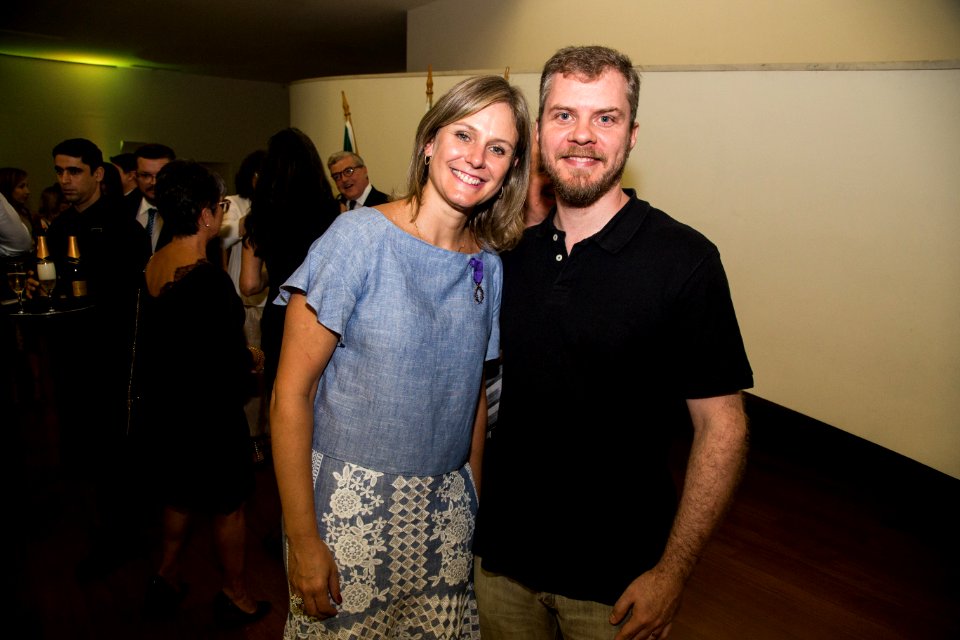 28.02.2018 - Porto Alegre/RS - Prefeita Paula Mascarenhas recebe comenda da Ordem das Palmas Acadêmicas na Fundação Iberê Camargo - Foto: Gustavo Vara