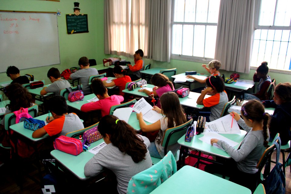 05.04.2018 - SMED - Avaliação externa das escolas municipais - Foto Marcel Avila