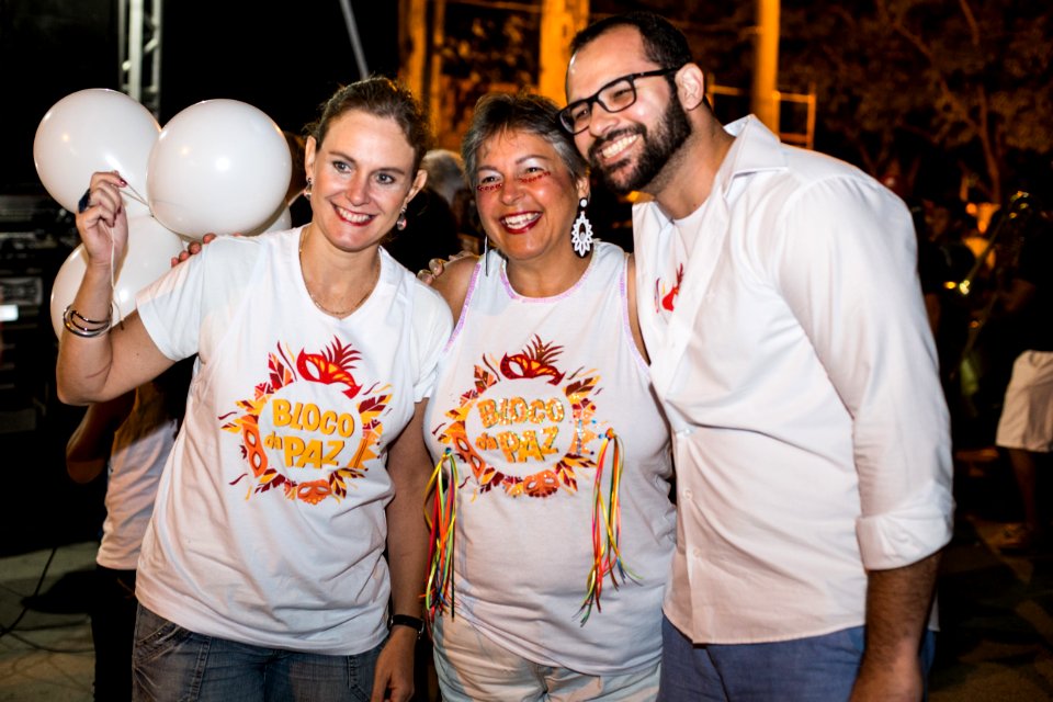12.02.2018 - Bloco da Paz desfila na Passarela do Samba no Porto de Pelotas - Foto: Gustavo Vara