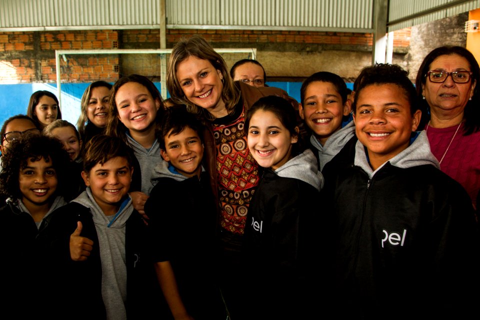 21.06.2018 -  Entrega dos novos uniformes na Escola Joaquim Nabuco e assinatura da ordem de serviço da construção de passarela coberta para EMEF Joaquim Nabuco - Foto: Gustavo Vara