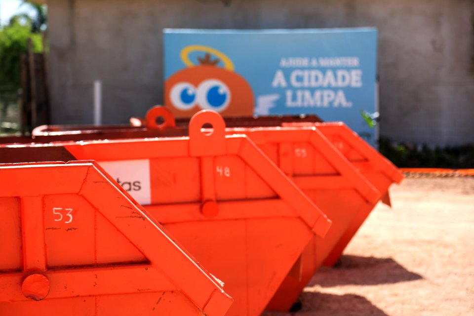07.03.2018 - Prefeita Paula Mascarenhas e o vice Idemar Barz realizam a entrega do Ecoponto Laranjal - Foto: Gustavo Vara