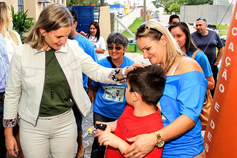 02.04.2018 - Prefeita Paula Mascarenhas e o vice Idemar Barz durante inauguração do novo Centro de Autismo Dr. Danilo Rolim de Moura - Foto: Gustavo Vara
