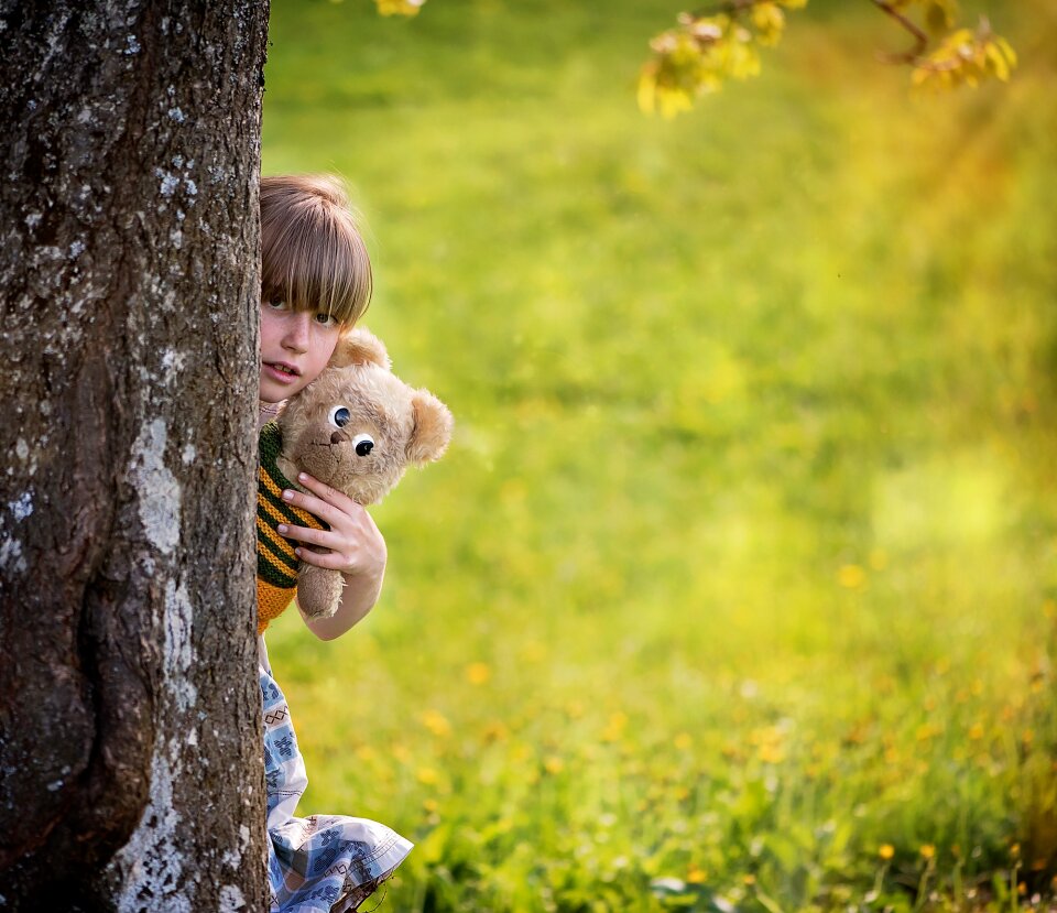 Girl teddy teddy bear