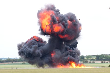 Explosion/Pyro - Duxford May Airshow 2019