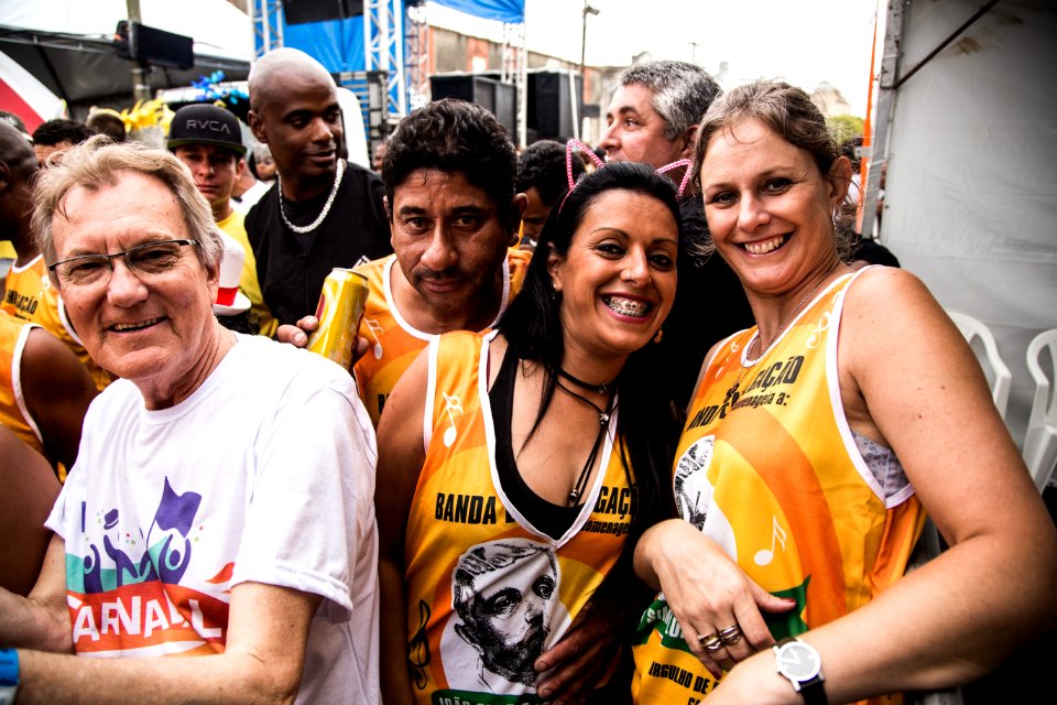 10.02.2018 - Prefeita Paula Mascarenhas e o vice Idemar Barz durante o primeiro dia do Carnaval 2018 - Foto: Gustavo Vara