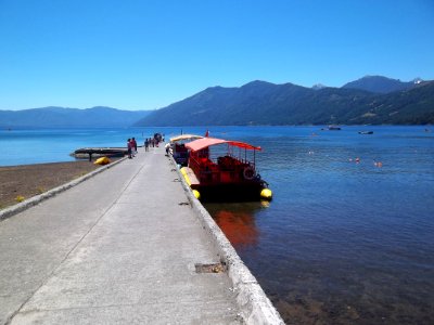 Muelle en Lago Caburga
