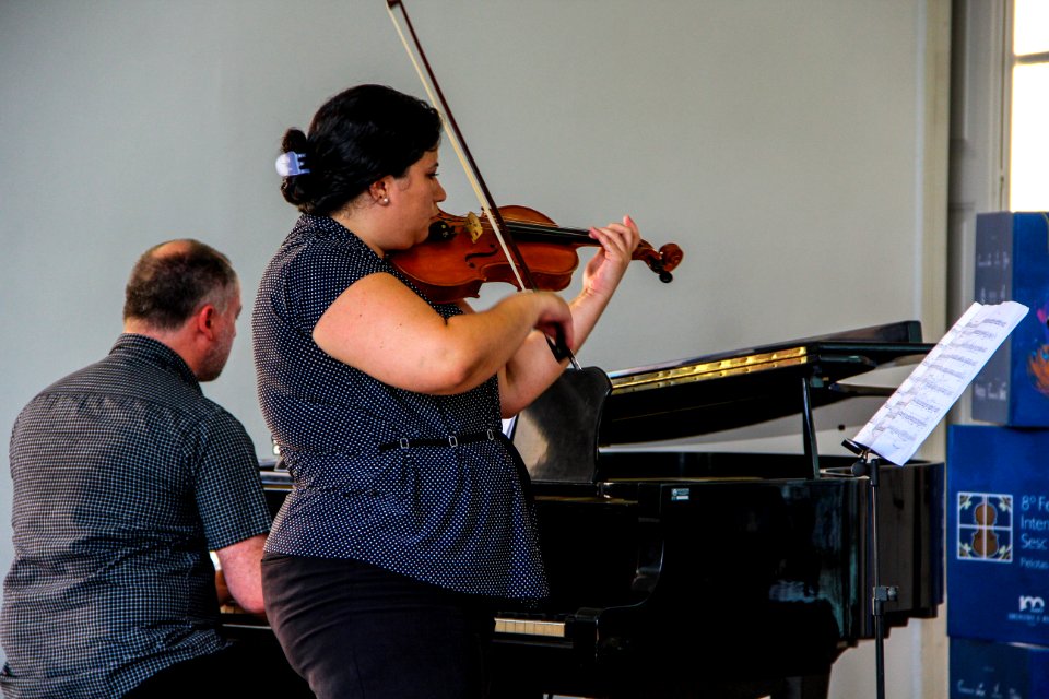 23.01.2018 - Festival Sesc de Música - Recital de alunos  na Bibliotheca Pública Pelotense