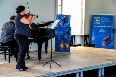 23.01.2018 - Festival Sesc de Música - Recital de alunos  na Bibliotheca Pública Pelotense