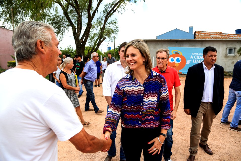 07.03.2018 - Prefeita Paula Mascarenhas e o vice Idemar Barz realizam a entrega do Ecoponto Laranjal - Foto: Gustavo Vara
