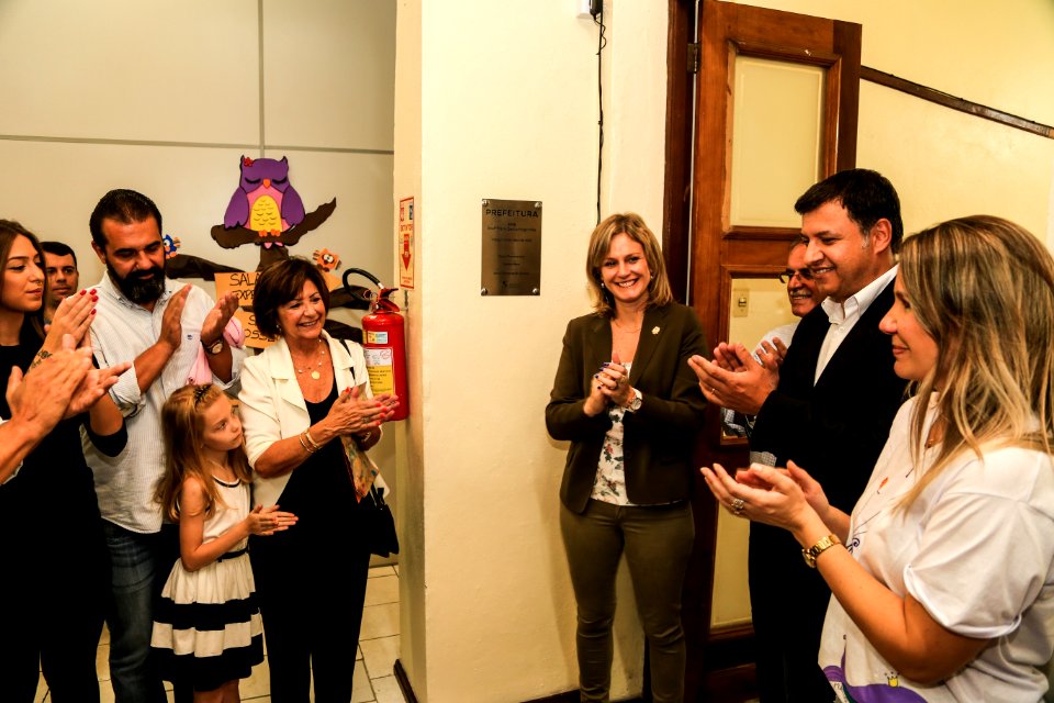 25.04.2018 - Inauguração da Escola de Educação Infantil Mário Osório Magalhães - Foto: Gustavo Vara