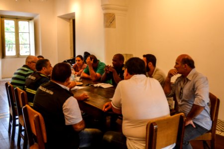 18.01.2018 - Reunião sobre fiscalização e segurança na Festa de Iemanjá no Balneário dos Prazeres