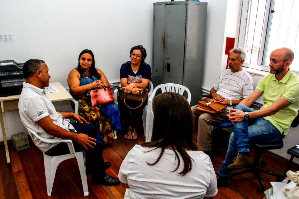 08.01.2018 - Reunião com representantes do bairro Pestano sobre regularização fundiária do local