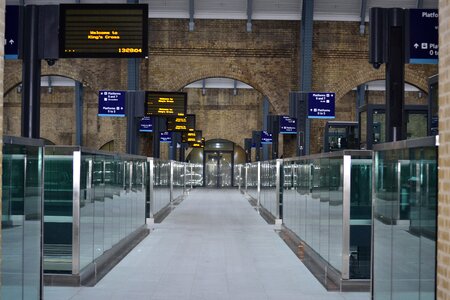 England station train photo