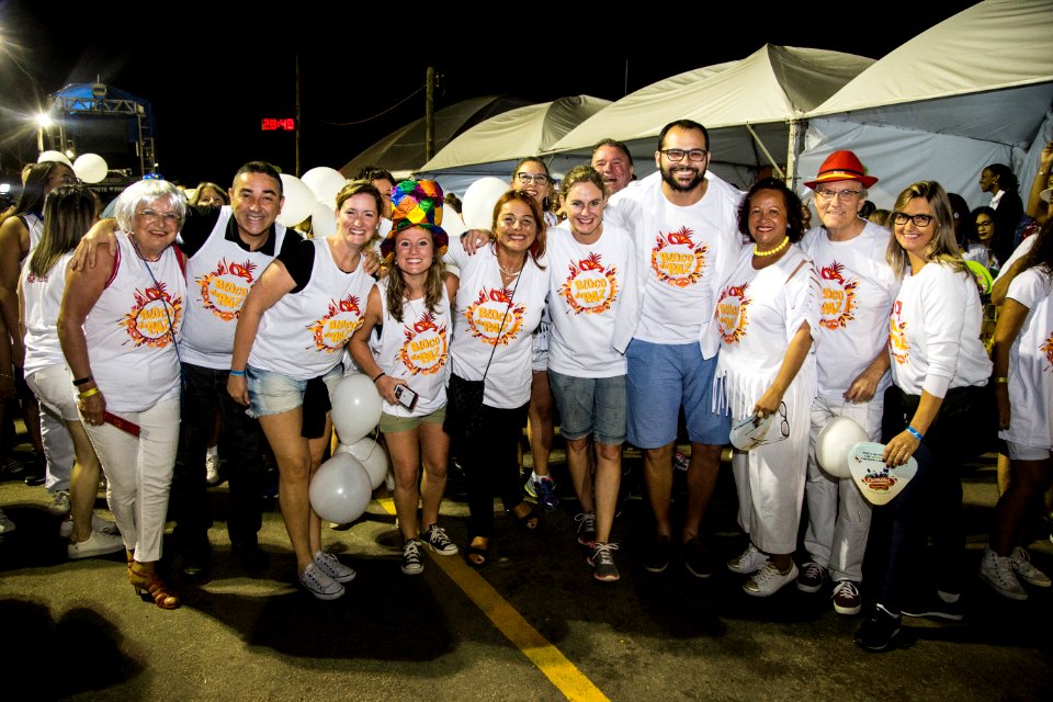 12.02.2018 - Bloco da Paz desfila na Passarela do Samba no Porto de Pelotas - Foto: Gustavo Vara