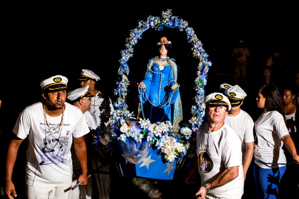 01.02.2018 - Noite de Iemanjá no Balneario dos Prazeres (Barro Duro) - Foto: Gustavo Vara