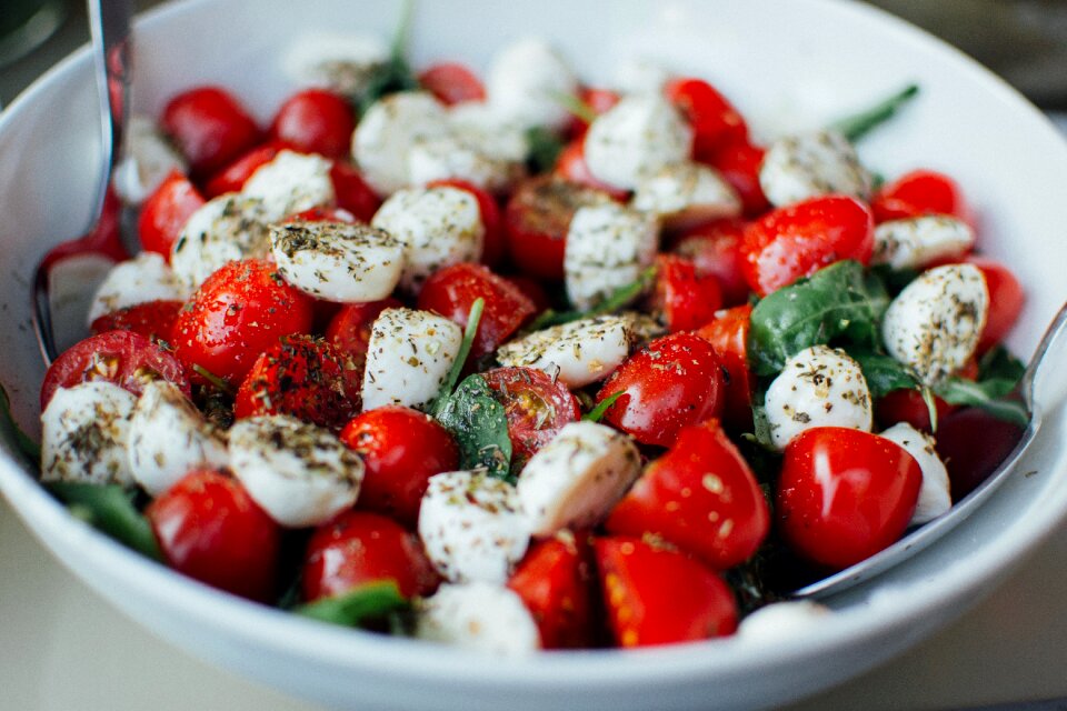 Salad vegetables healthy
