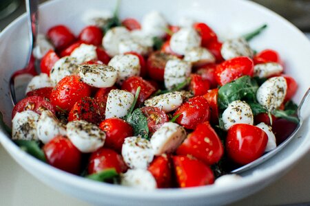 Salad vegetables healthy photo