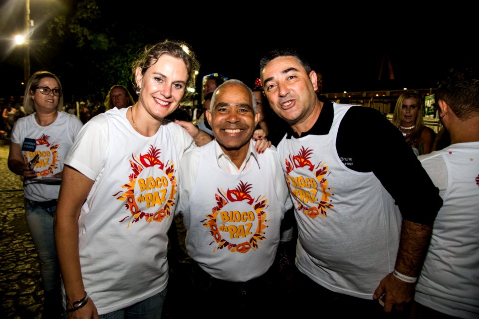 12.02.2018 - Bloco da Paz desfila na Passarela do Samba no Porto de Pelotas - Foto: Gustavo Vara