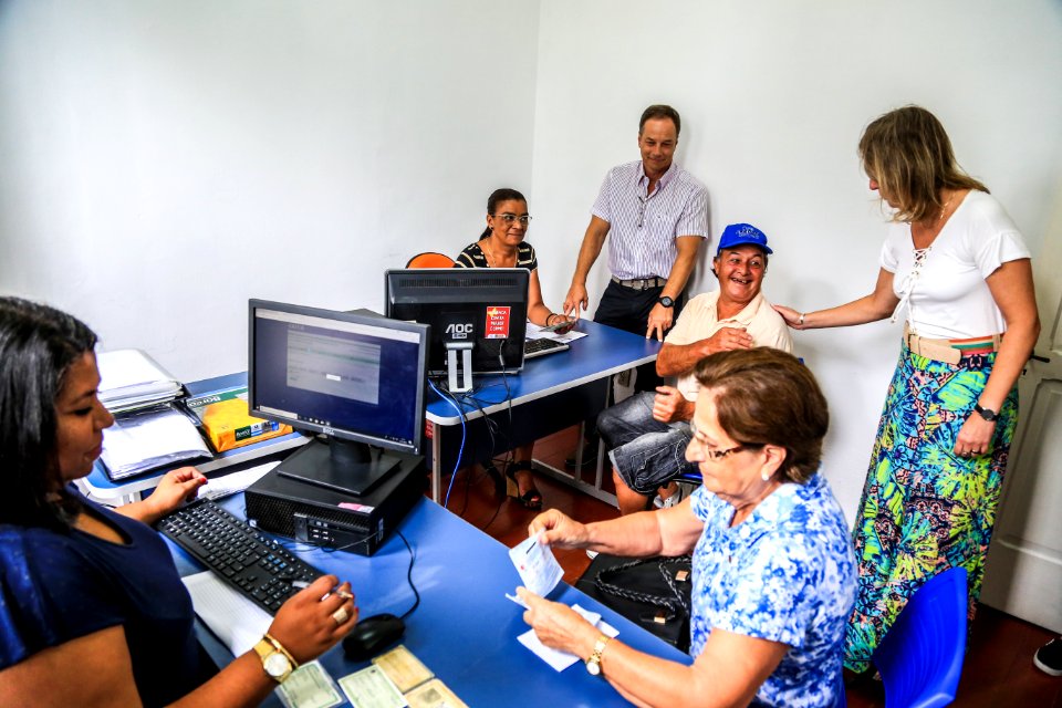 17.01.2018 - Prefeita Paula Mascarenhas na entrega da descentralização do Cadastro Único das Três Vendas