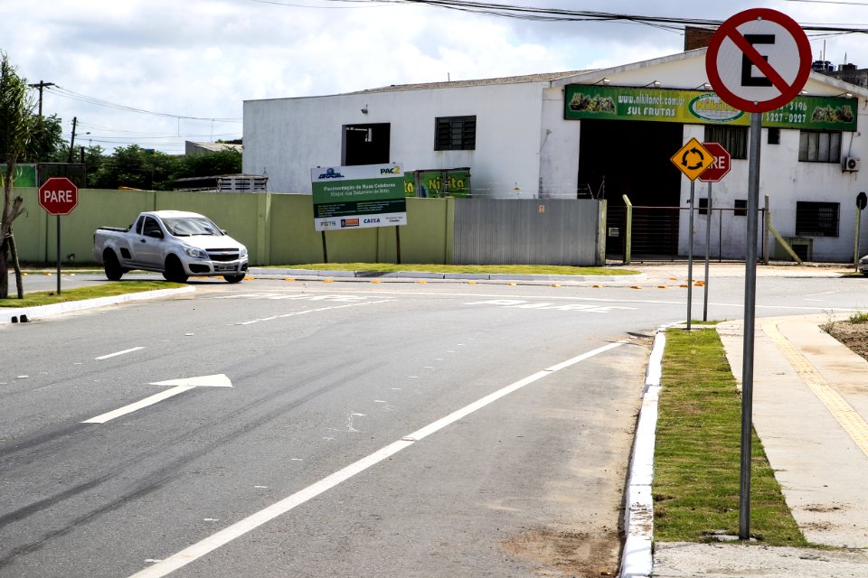 30.01.2018 - Prefeita Paula Mascarenhas durante entrega da Avenida Viscondessa da Graça e da rua Saturnino de Brito - Foto: Gustavo Vara