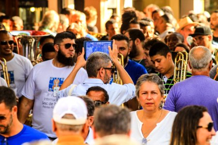 15.01.2018 - Prefeita Paula Mascarenhas no Cortejo Musical do 8° Festival Internacional Sesc de Música