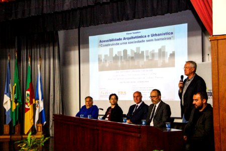 22.11.2017 - Abertura do Fórum de Acessibilidade Urbana e Arquitetônica no Auditório da Ucpel