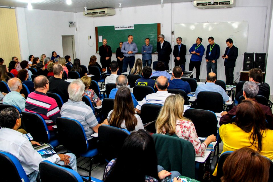 24.11.2017 - Prefeito em exercício Idemar Barz no evento de apresentação da Junta Digital