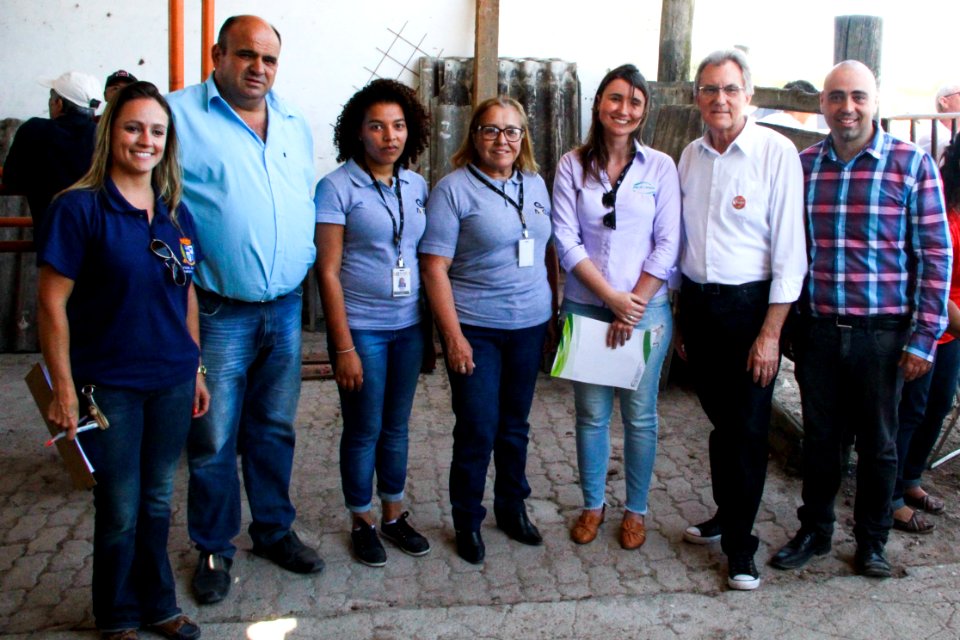 14.11.2017 - Vice-prefeito Idemar Barz no evento de doação de cavalos da Hospedaria Municipal